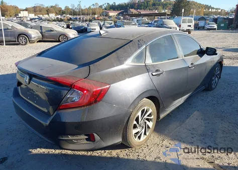 2017 Honda Civic Ex from USA, damaged, VIN 2HGFC2F71HH560555